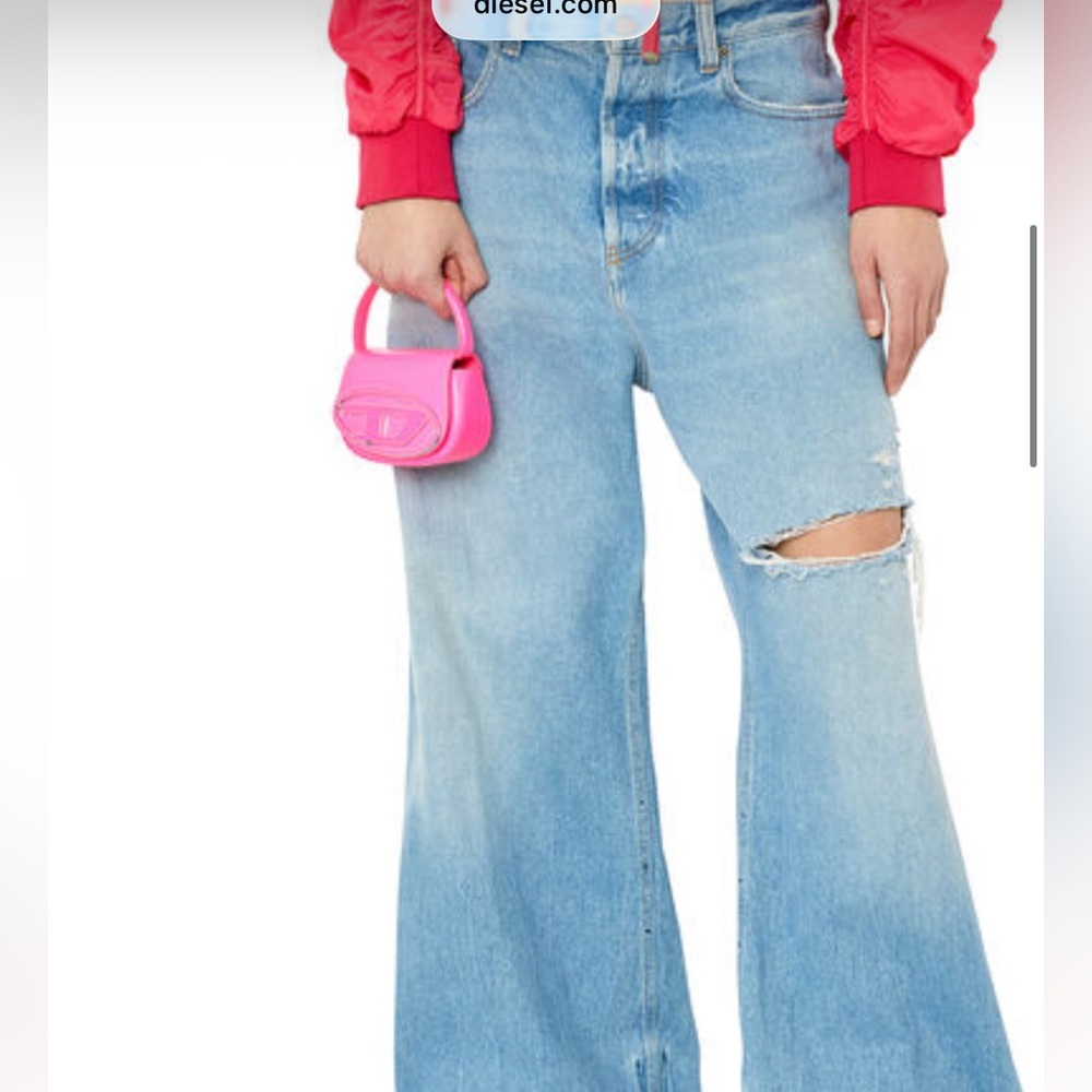 Hot pink diesel mini bag - Picture 6 of 6